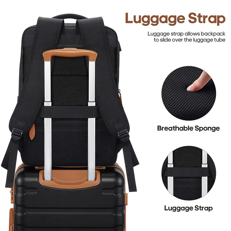 Miusse 3-Piece ABS Hardshell Luggage Set