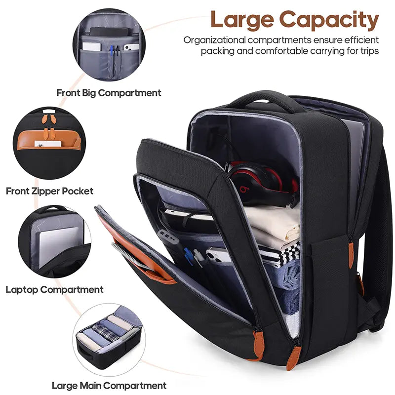 Miusse 3-Piece ABS Hardshell Luggage Set
