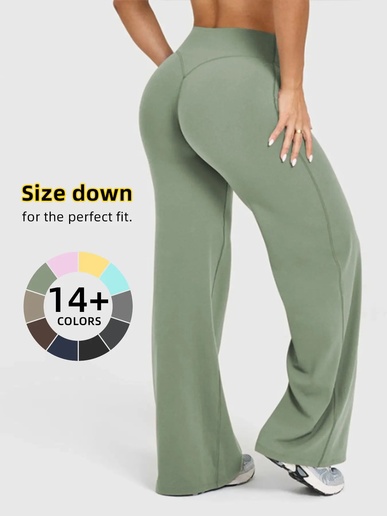 Women's Casual Wide Leg Sport Pants - Comfortable & Stylish