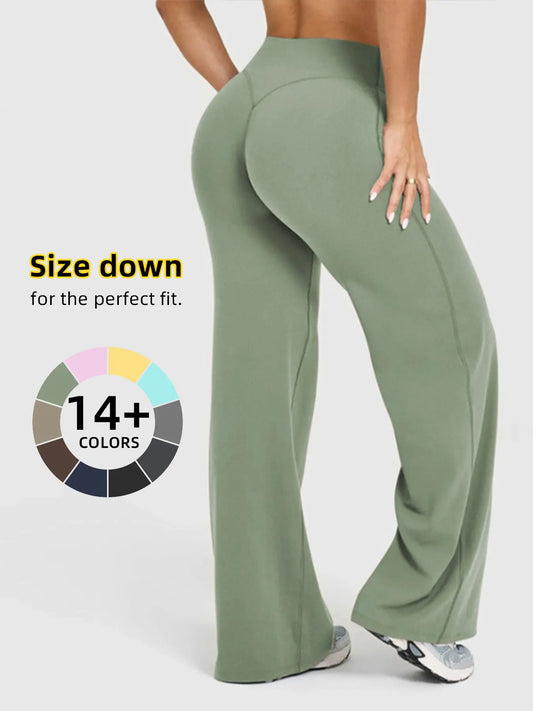 Women's Casual Wide Leg Sport Pants - Comfortable & Stylish