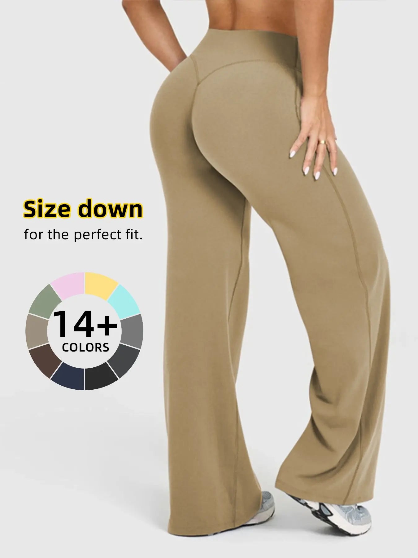 Women's Casual Wide Leg Sport Pants - Comfortable & Stylish
